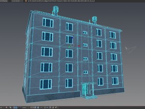 soviet apartment buildings pack 2 of 3 - 5 floors 3D-Modell