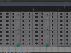 soviet apartment buildings pack 3 of 3 - 9 floors 3D Model