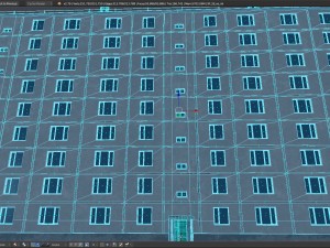 soviet apartment buildings pack 3 of 3 - 9 floors 3D Model