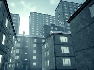 Colecci&oacute;n completa de edificios de apartamentos sovi&eacute;ticos. Modelo 3D