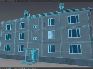 soviet apartment buildings full collection 3D Model