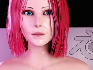 personaje de tanya Modelo 3D