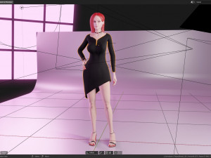 Tanya character 3D-Modell