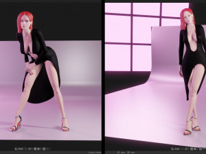 Tanya character 3D-Modell