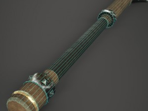 wood mace 3D-Modell
