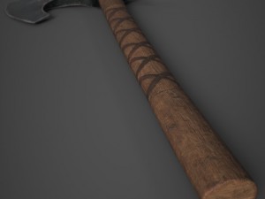 medieval axe 3D 모델