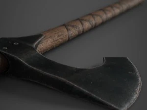 medieval axe 3D Model