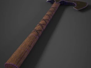 medieval axe 3D Model
