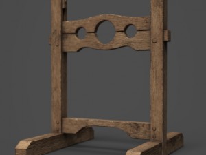 pillory 3Dモデル