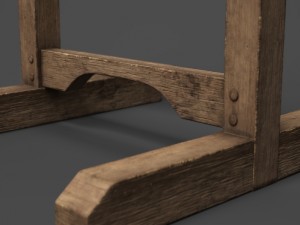 pillory Model 3D