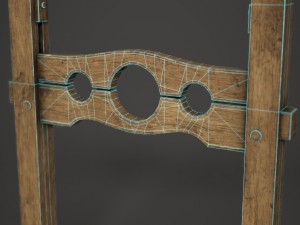 pillory Model 3D