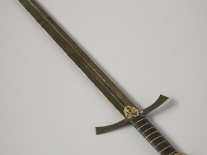 steel long sword 3D Model