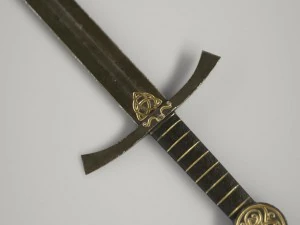 steel long sword 3D Model