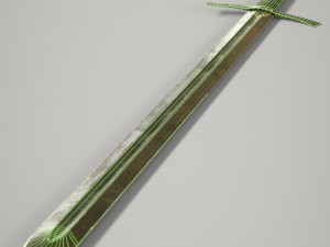 steel long sword 3D 模型