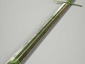 steel long sword 3D Model