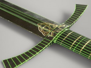 steel long sword 3D 模型
