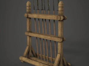 spear rack 3D Model
