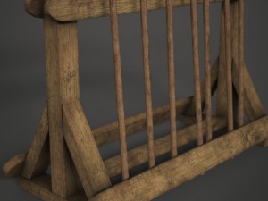spear rack 3Dモデル