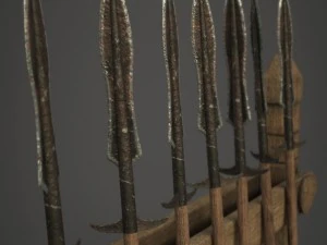 spear rack 3D Model