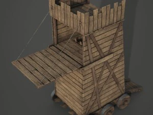 siege tower 3D Model