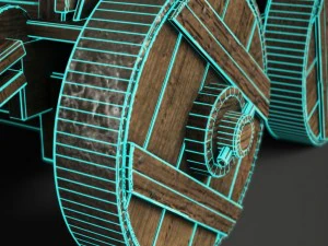 siege tower 3D Model