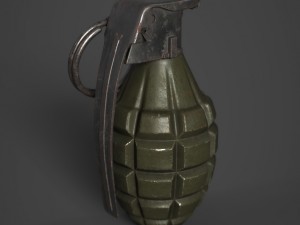 mk2 grenade 3D Model