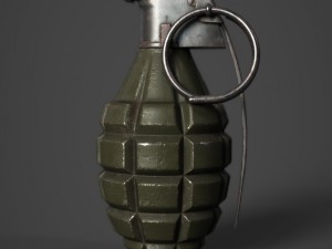 mk2 grenade 3D Model