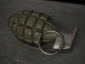 mk2 grenade 3D Model