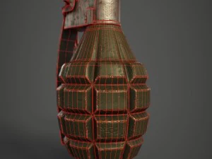 mk2 grenade 3D Model