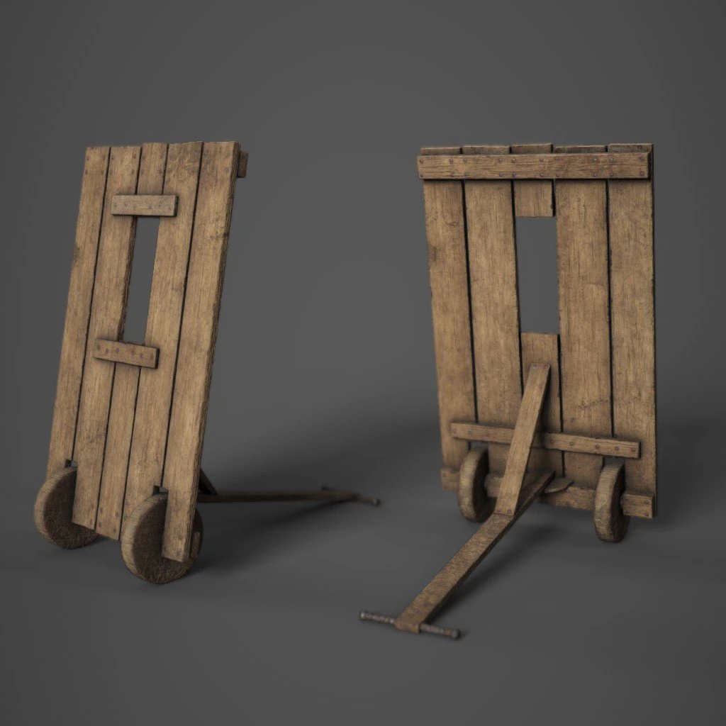 mantlet 3D Model .c4d .max .obj .3ds .fbx .stl .blend 