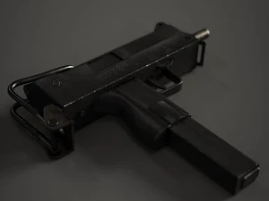 mac-10 smg 3D Model