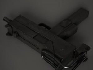 mac-10 smg 3D Model