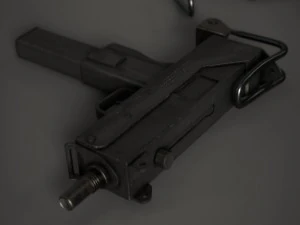 mac-10 smg 3D Model