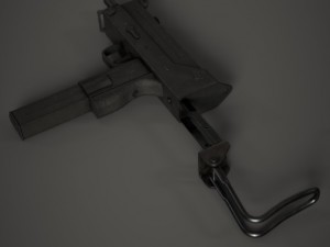 mac-10 smg 3D Model