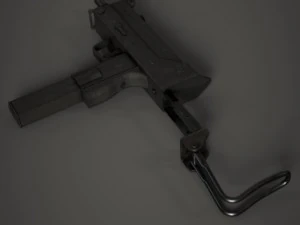mac-10 smg 3D Model