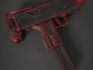 mac-10 smg 3D Model