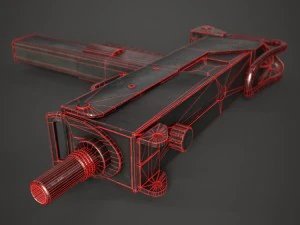 mac-10 smg 3D Model