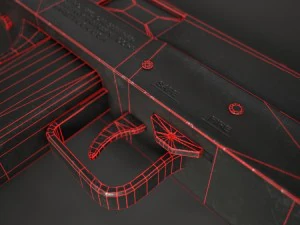 mac-10 smg 3D Model