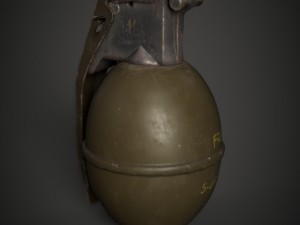 m26 grenade 3D Model