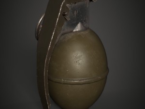 m26 grenade 3D Model