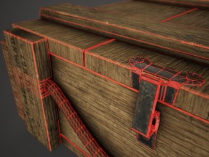 m67 grenade crate 3D Модель