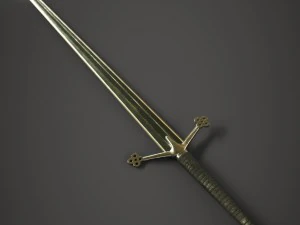 클레이모어 검 3D 모델