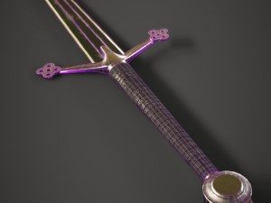 claymore sword Model 3D