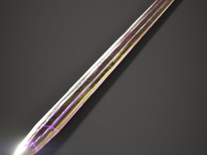 claymore sword Model 3D
