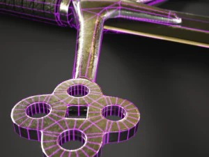 claymore sword 3D Model