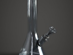 glass bong Modèle 3D