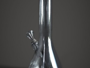 glass bong Modèle 3D