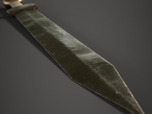 roman gladius Model 3D
