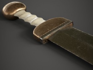 roman gladius Model 3D