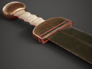 roman gladius Model 3D